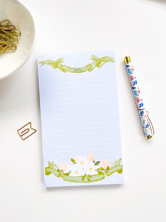 Libreta, Coquetería Floral